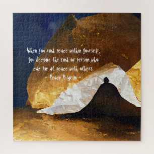 Zwart Goud Yoga Meditatie Instructeur Reiki Master Legpuzzel