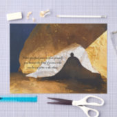 Zwart Goud Yoga Meditatie Instructeur Reiki Master Tissuepapier (Craft)