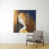 Zwart Goud Yoga Meditatie Instructeur Reiki Master Wandkleed (In Situ (horizontaal))