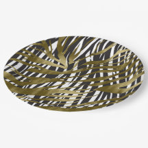 Zwart & Goud Zebraprint Safari Chic Glamour