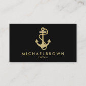 Zwart-goudanker Visitekaartje (Voorkant)