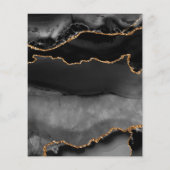 Zwart-goudblazer Flyer (Achterkant)