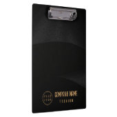 Zwart-goudelegant Klembord (Rechts)