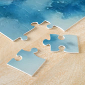 Zwart-gouden art Deco-ventilator Square Legpuzzel (Zijkant)