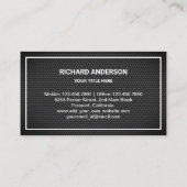 Zwart Gouden Boom Tuinieren Landscaping Gazonverzo Visitekaartje (Achterkant)