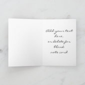 Zwart Gouden Foto Quinceanera Dank u Kaarten (Binnen)