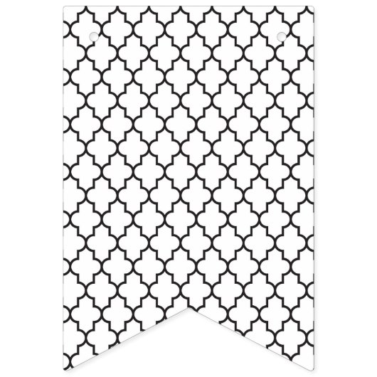 Zwart-gouden geometrische banner (Tweede vlag)