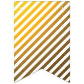 Zwart-gouden geometrische banner (Eerste vlag)