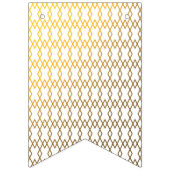 Zwart-gouden geometrische banner (Derde vlag)