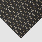 Zwart-gouden kleuren weg | Weefselpapier Tissuepapier (Detail)