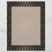 Zwart-gouden kunst Deco (Voorkant)