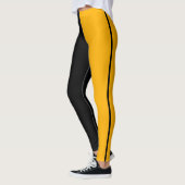 Zwart-gouden Leggings Eenvoudig te vangen (Links)