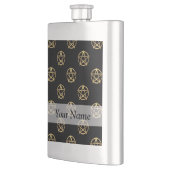 Zwart-gouden pentagram flacon (Links)