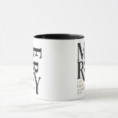 Zwart-gouden  smaakjes cadeau mok (Midden)