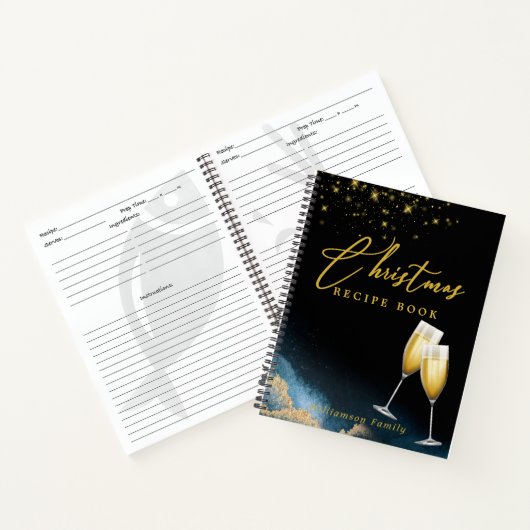 Zwart Gouden | Sparkling Christmas Recept Boek (Binnen)