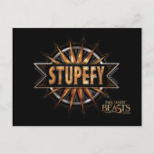 Zwart-gouden spell Afbeelding Briefkaart (Voorkant)