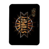 Zwart-gouden spell Afbeelding Magneet (Verticaal)