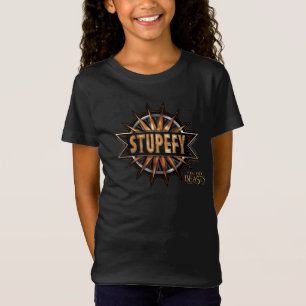 Zwart-gouden spell Afbeelding T-shirt