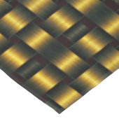 Zwart-gouden tablet tafelkleed (Gekanteld)