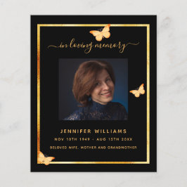 Zwart gouden vlinder fotografie