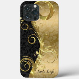 Zwart-gouden vraag Case-Mate iPhone case