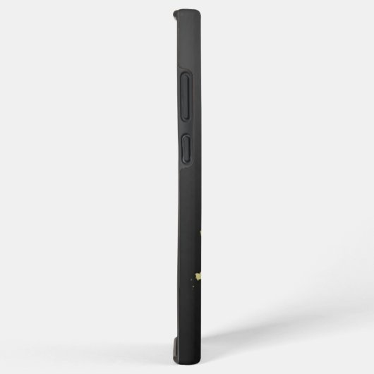 Zwart & Goudgeel Samsung Galaxy S23 🥇 Samsung Galaxy Hoesje (Rechterkant)