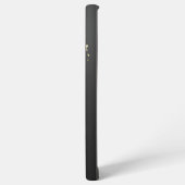 Zwart & Goudgeel Samsung Galaxy S23 🥇 Samsung Galaxy Hoesje (Linkerkant)