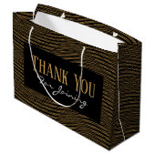 Zwart-goudluxe, speciaal aangepast 50 en geweldig groot cadeauzakje (Achterkant Gekanteld)