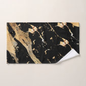 Zwart-goudmarmer Bad Handdoek (Handdoek)