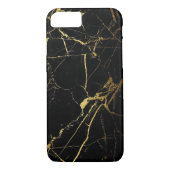Zwart-goudmarmer Case-Mate iPhone Case (Achterkant)