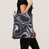 Zwart/goudmarmer Tas (Dichtbij)