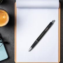 Zwart goudmonogram, aangepast naamscript