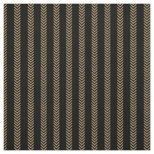 Zwart-goudpijlen Stof (Swatch)