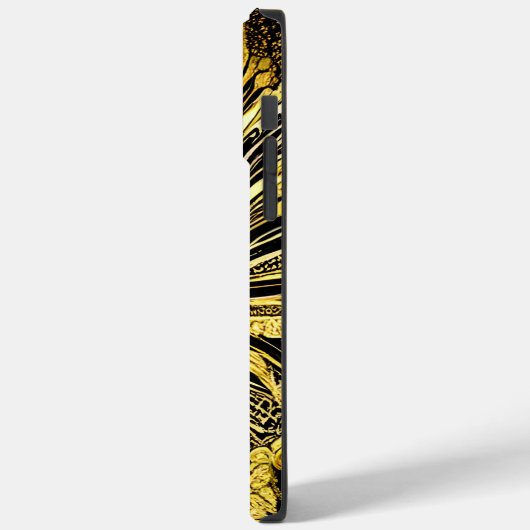 Zwart-goudvlinder Persoonlijke naam Case-Mate iPhone Case (Achterkant / Links)