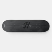 Zwart gradiënt Burst Monogram HAMbWG Skateboard (Horizontaal)