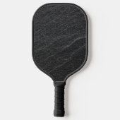 Zwart graniet steen pickleball paddle (Achterkant)
