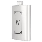 Zwart-Grieks randmonogram Flacon (Links)