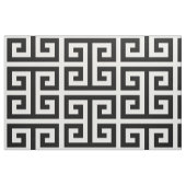 Zwart Grieks sleutelpatroon Stof (Fat Quarter)