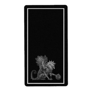 Zwart Griffon Apothecary Label