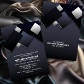 Zwart Grijs 55e Cocktail Verjaardagsfeestje Kaart