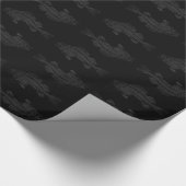 Zwart-grijs Cadeaupapier (Hoek)