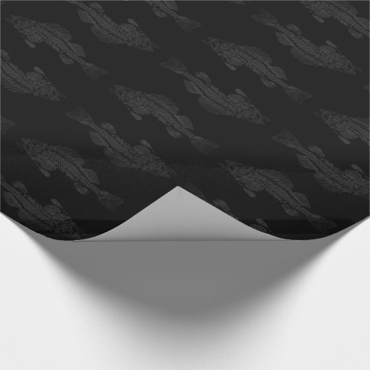 Zwart-grijs Cadeaupapier (Hoek)