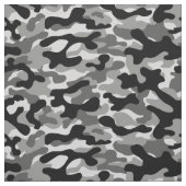 Zwart Grijs Camo Stof (Swatch)