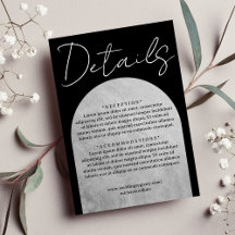 Zwart & Grijs Donker Gotische grafsteen Boog Bruil