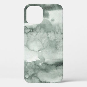 Zwart, grijs en wit Waterverf iPhone/iPad draagtas Case-Mate iPhone Case