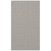 Zwart, grijs, groen Retro Star-patroon Tafelkleed (Voorkant)