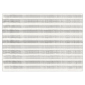 Zwart Grijs Modern Minimalist Stripe Boho Tafelkleed (Voorkant (Horizontaal))