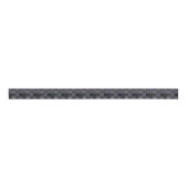 Zwart, grijs, plum Checks 1,5-inch Grosgrain lint (Voorkant)