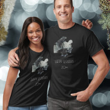 Zwart Grijs Retro Kerst Ornamenten