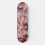 Zwart Grijs Roze Wit Modern Geometrisch Abstract Persoonlijk Skateboard (Voorkant)